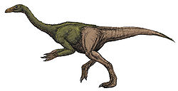 Reconstitution hypothétique de Deinocheirus.